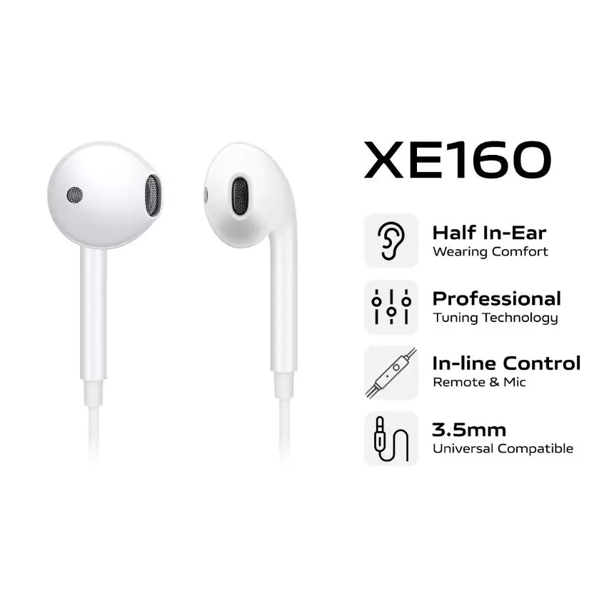 Vivo earphones with online mic