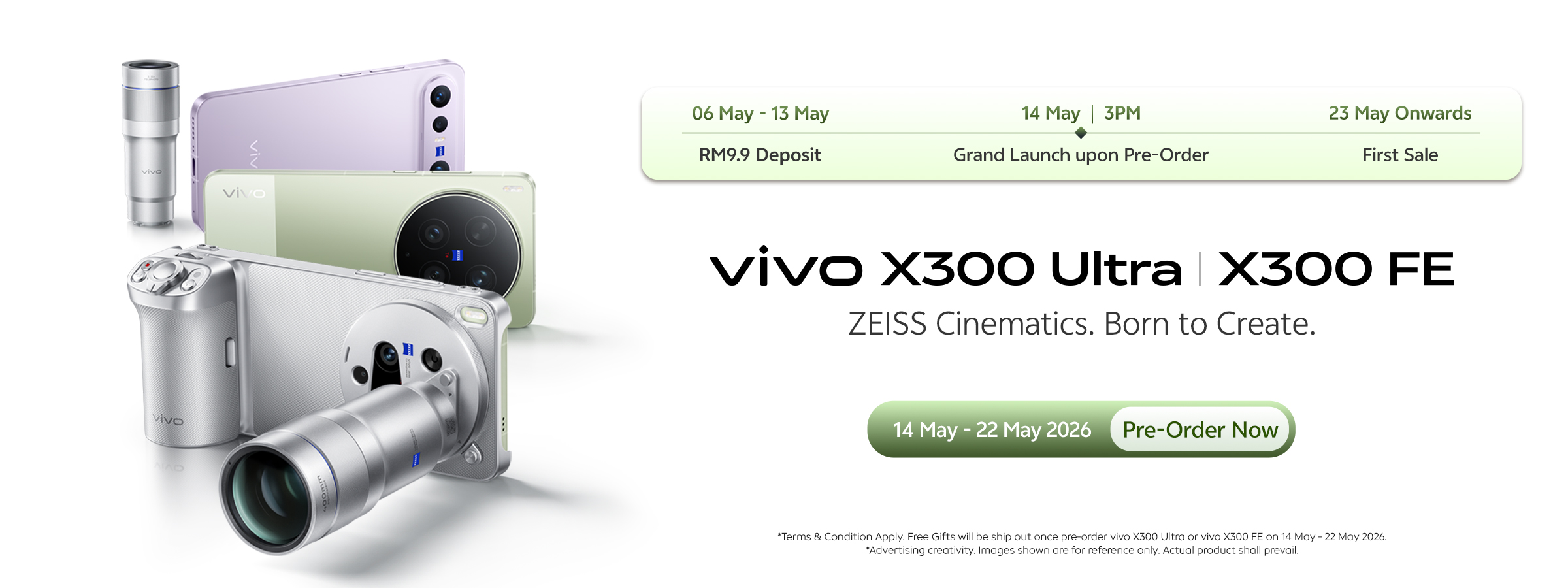 Pre-Order Your X300 Ultra or X300 FE Today!